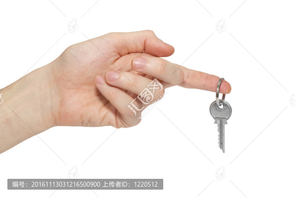 手上的鑰匙
