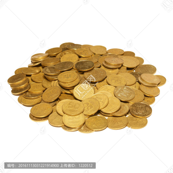 成堆的金幣