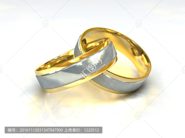 黃金和鉑金結(jié)婚戒指