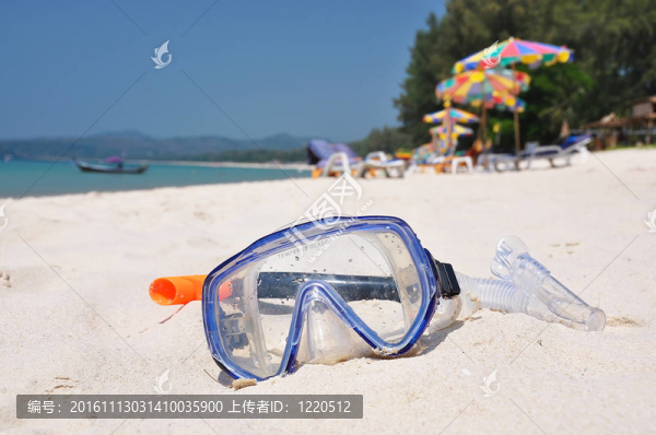 浮潛在Bangtao海灘普吉島