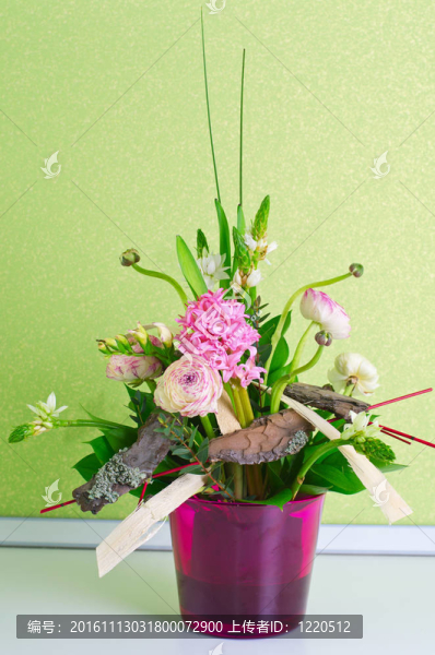 一束花組合物
