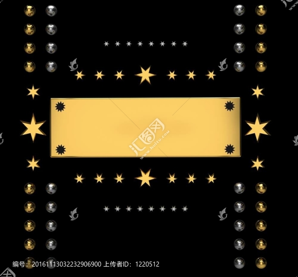 黑暗的背景與金星和