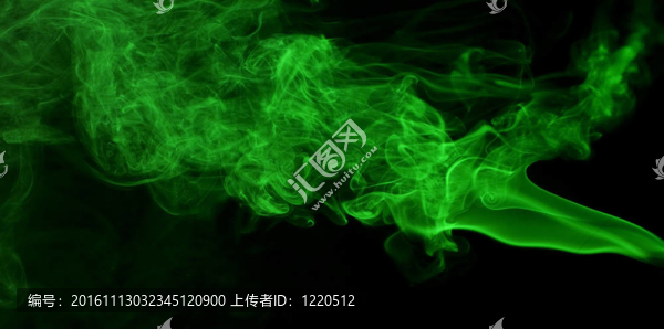 黑背景煙霧