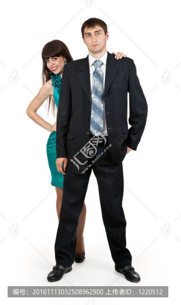 美麗的女孩尋找商人