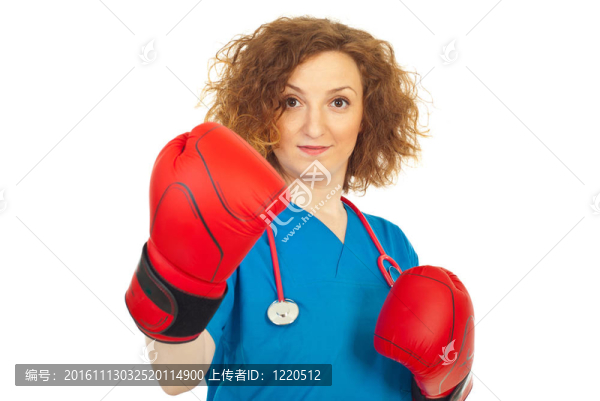 拳擊女拳擊手套