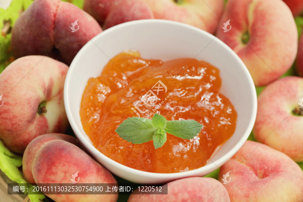 桃子果醬