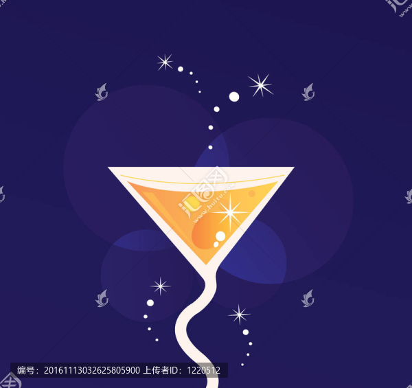 新鮮黨夏季飲料隔離藍色背景（橙色）