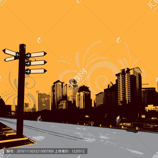 城市插畫