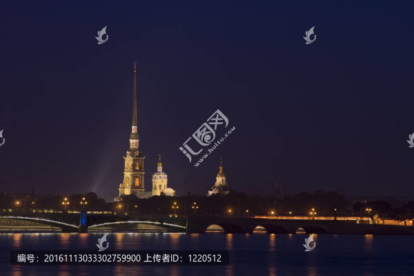 保羅彼得要塞在圣彼得堡