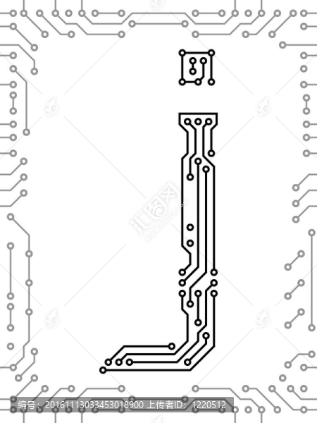 印刷電路板的字母表