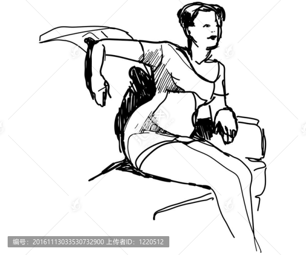 穿短衣服的女孩在沙發(fā)上