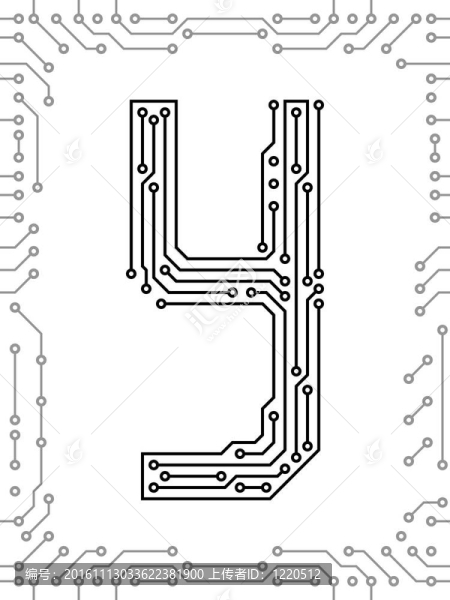印刷電路板的字母表