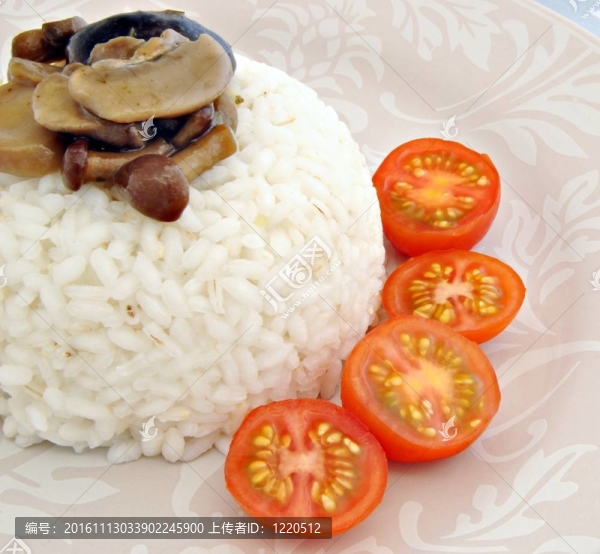香菇白米飯