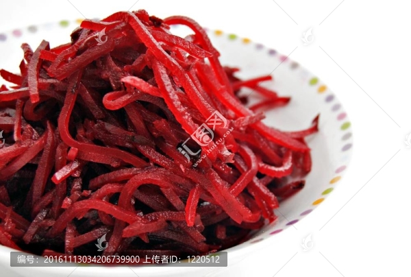 磨碎的甜菜