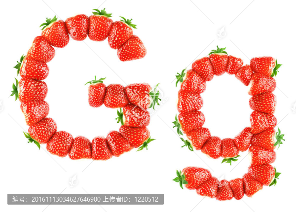 草莓字母