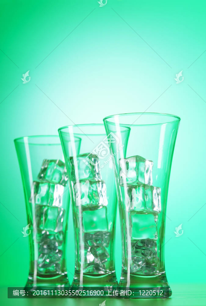梯度背景水玻璃