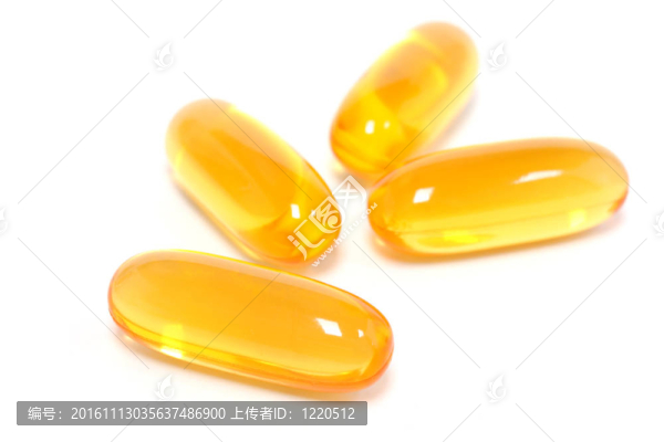 黃色凝膠膠囊