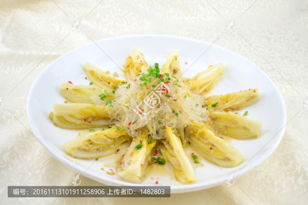 粉絲蒸娃娃菜