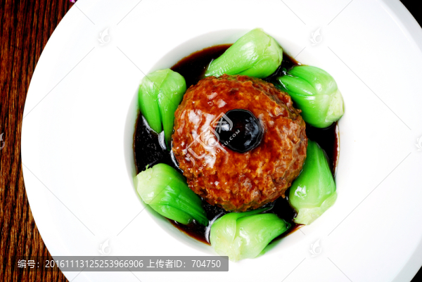 澆汁獅子頭