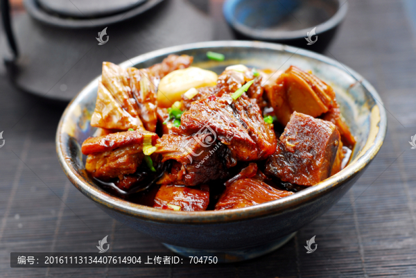 腐竹燒肉