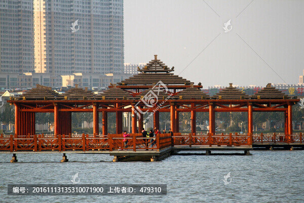 大慶,都市,風光,湖