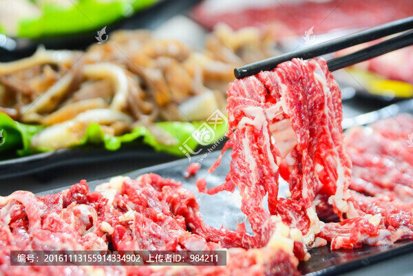 潮汕火鍋牛肉,鮮牛肉
