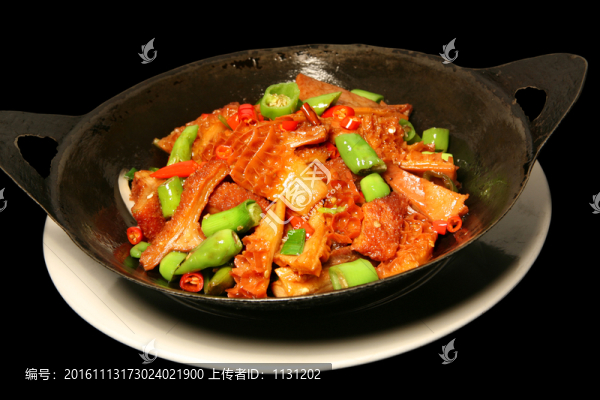 干鍋牛肚