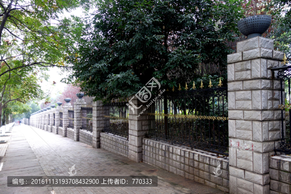鐵藝欄桿,圍墻