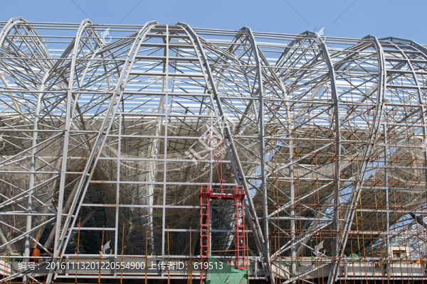 沈陽機(jī)場(chǎng)T3航站樓,建設(shè)工地