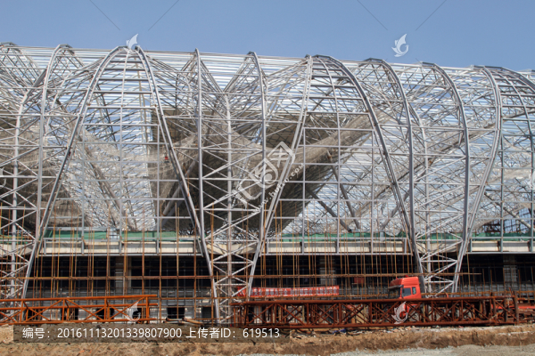 沈陽機場T3航站樓,建設(shè)工地