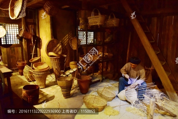 竹簍編織
