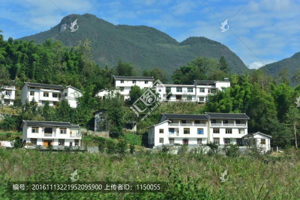 湖北恩施市麂子渡村落風(fēng)光風(fēng)景