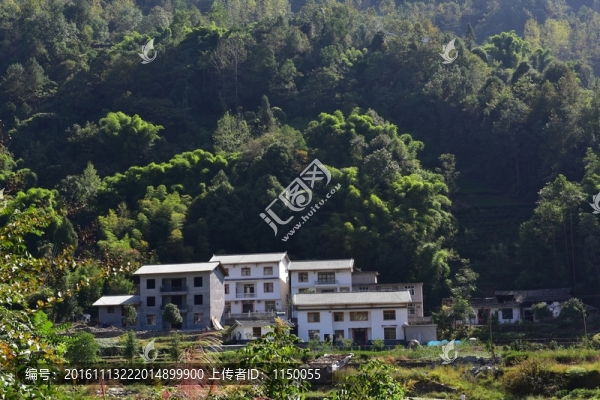 湖北恩施市麂子渡村落風(fēng)光風(fēng)景