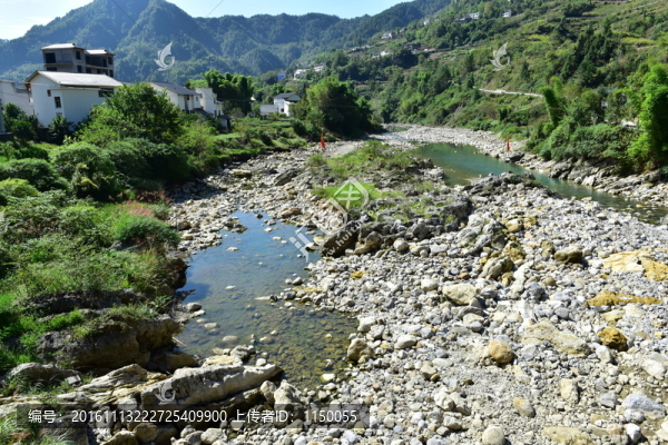 新農村田野田園風景