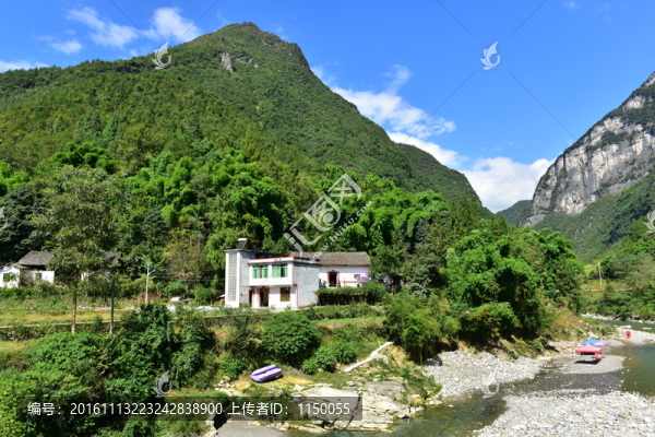 新農(nóng)村村莊風(fēng)景