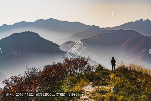 畫意山川,秋山