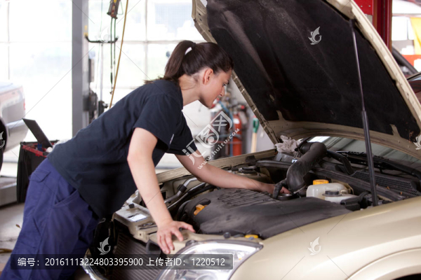 有吸引力的女人機(jī)械