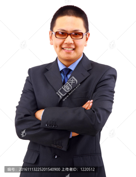 一個(gè)很好的年輕的亞洲商人