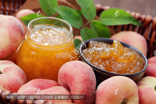 桃子果醬