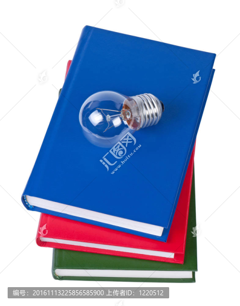 白色背景下孤立的書籍。