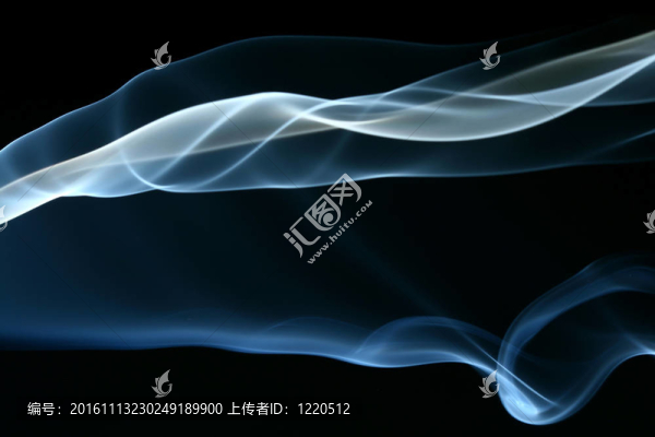 藍(lán)色的煙霧