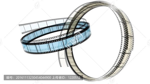 兩個(gè)3D空白電影戒指