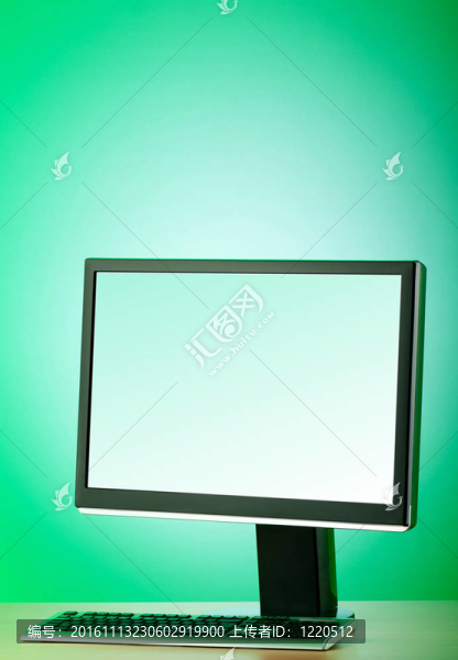 寬屏幕彩色背景電腦顯示器