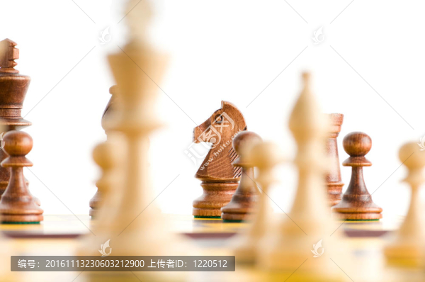 棋盤上的棋子
