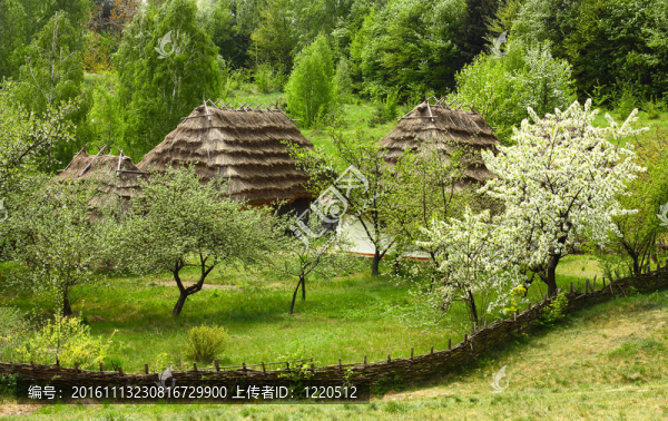 花園里的鄉(xiāng)村庭院