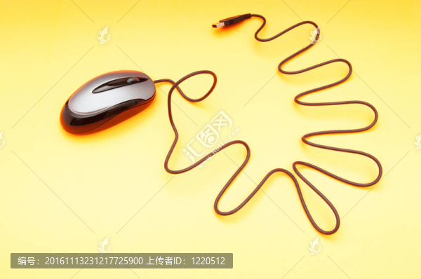電腦鼠標背景-技術概念