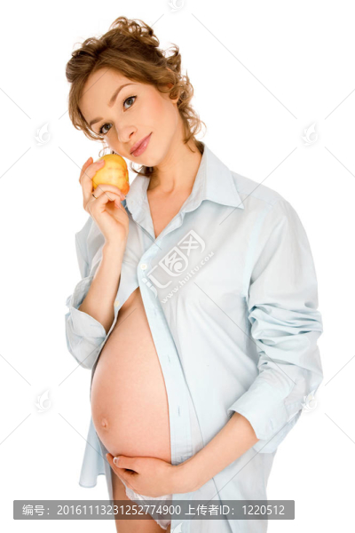懷孕的女人
