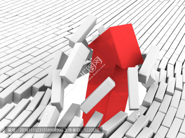 磚墻的破壞-匯圖網(wǎng) www.fosd68.com 磚墻的破壞