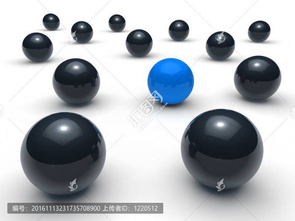 3D球網(wǎng)藍(lán)色黑色