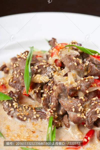 蔬菜炒牛肉片